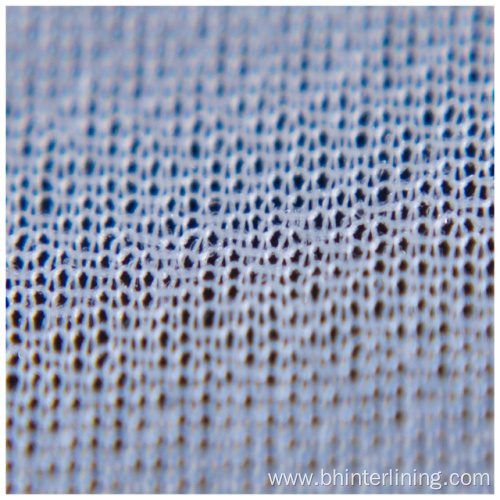 Tricot Warp Knitted woven Fusible clothing Interlining